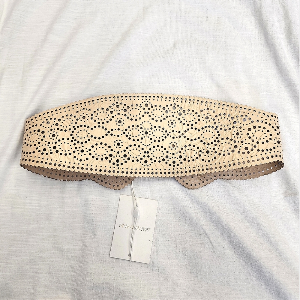 Zimmermann Filigree Corset leather belt